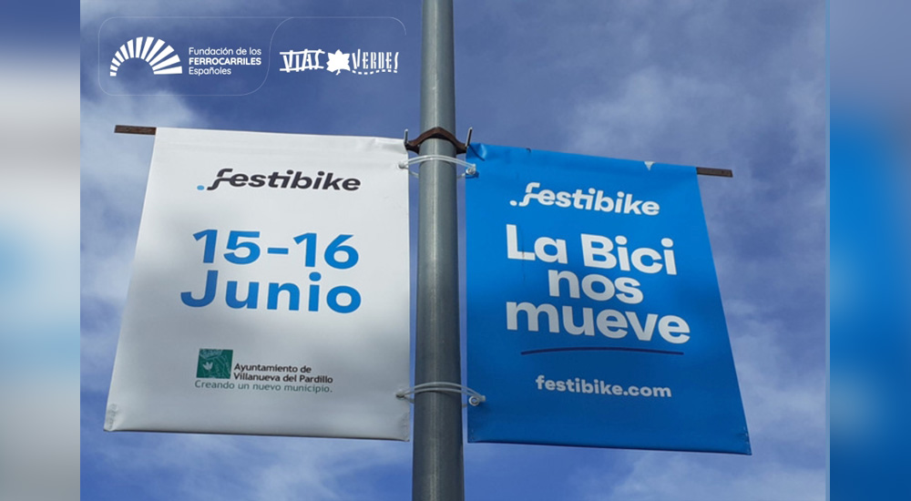 Las vías verdes estarán en Festibike 2024 Las vías verdes estarán en Festibike 2024